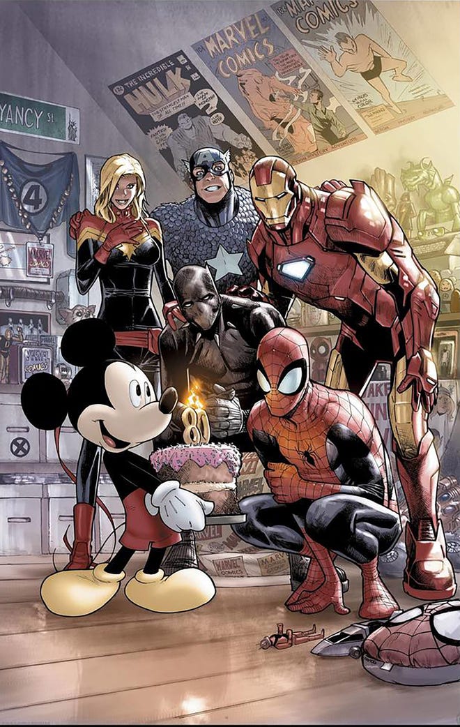 Marvel Comics #1000 D23 Expo variant cover