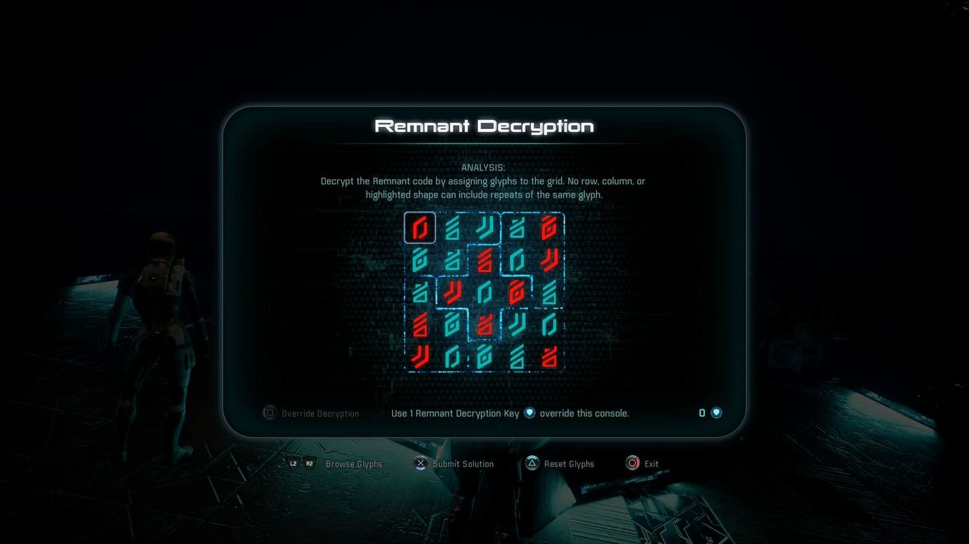 Mass Effect Andromeda - Remnant Decryption puzzle solutions, all ...