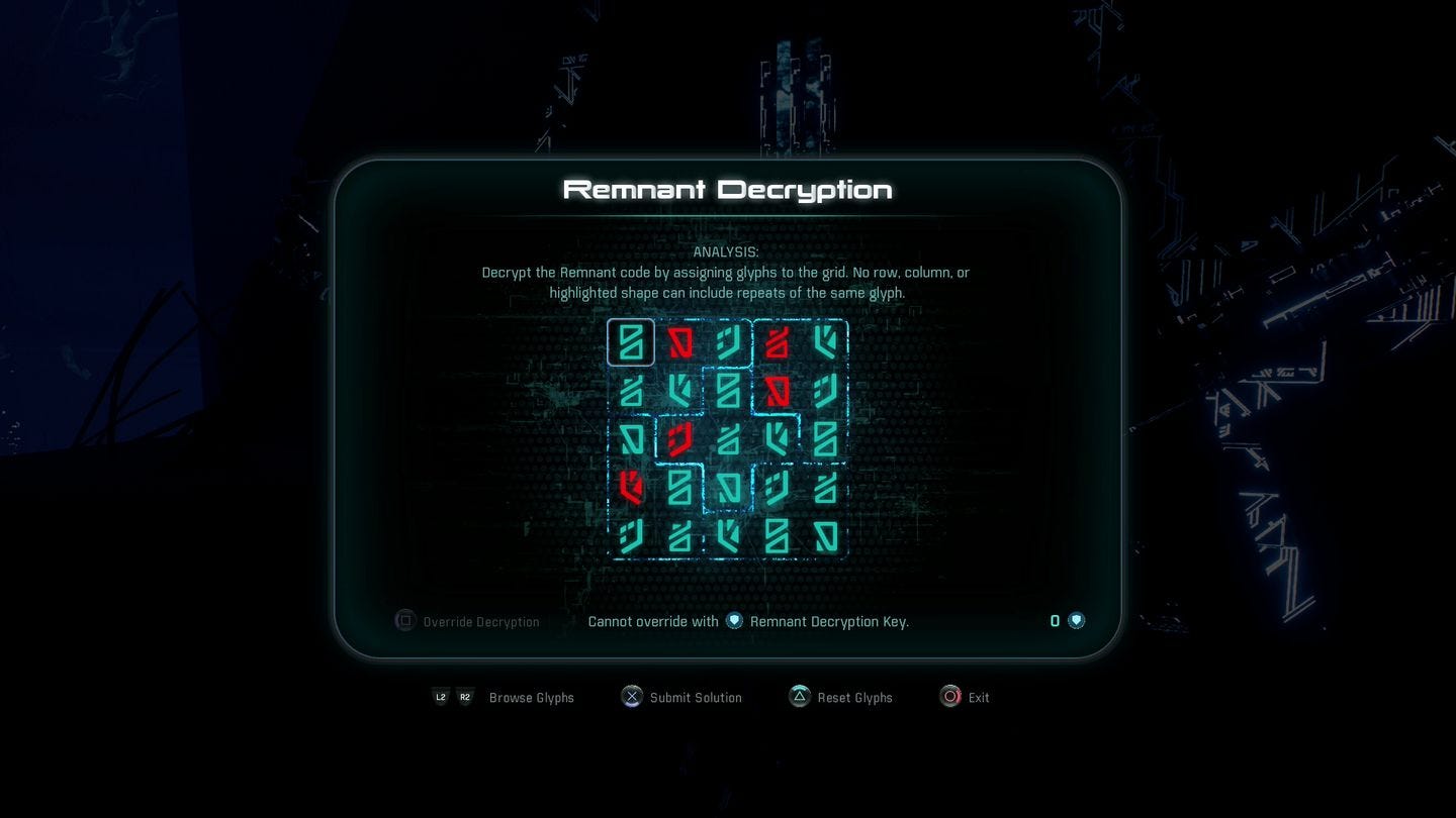 Mass Effect Andromeda - Remnant Decryption puzzle solutions, all ...