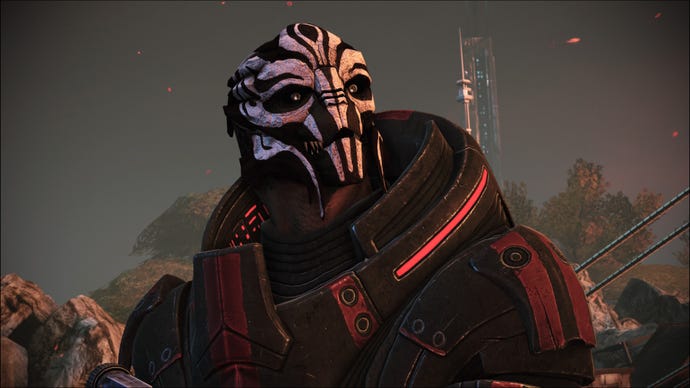 Mass Effect's "I move faster on my own" Nihlus, right before Saren shoots him.