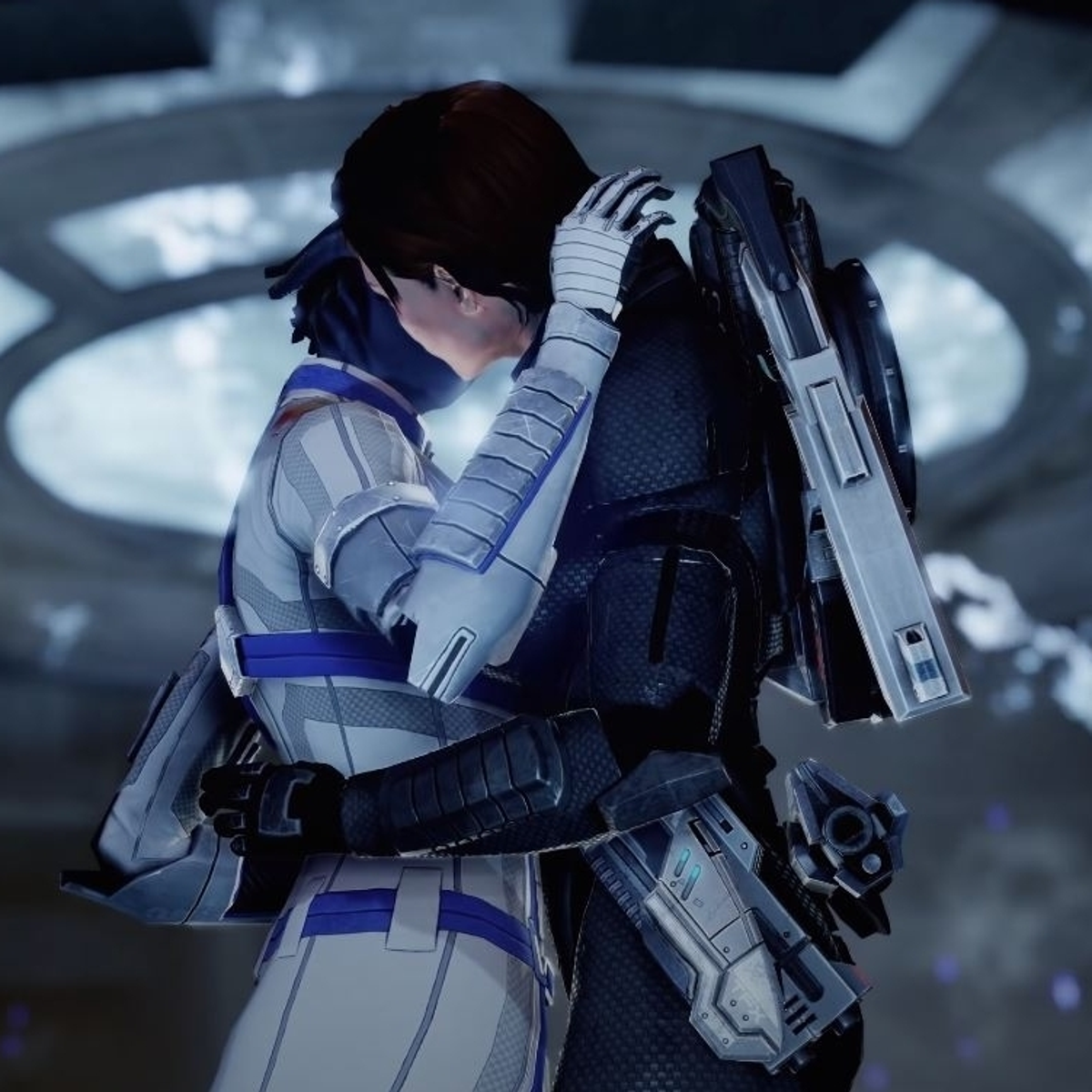 Mess Effect Rylo Mass Effect 3 Liara Romance Scene