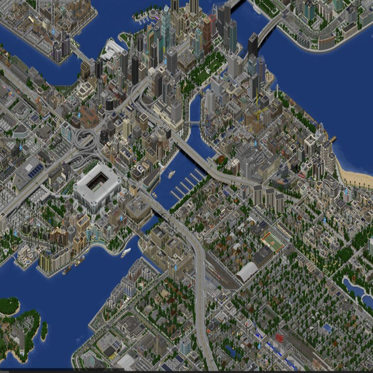 build a structure from google maps or via image in minecraft