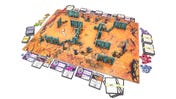 Masters of the Universe: Battleground miniatures layout