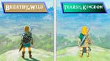 Imagem para The Legend of Zelda: Tears of the Kingdom vs Breath of the Wild