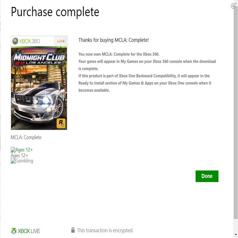 Surprise! Rockstar's Midnight Club Los Angeles: Complete Edition relisted  on Xbox Marketplace 