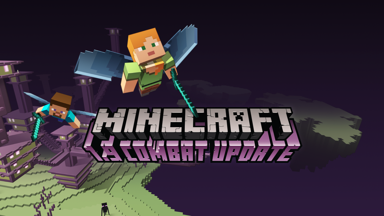 Minecraft's combat update is live shields, dualwielding, sweep