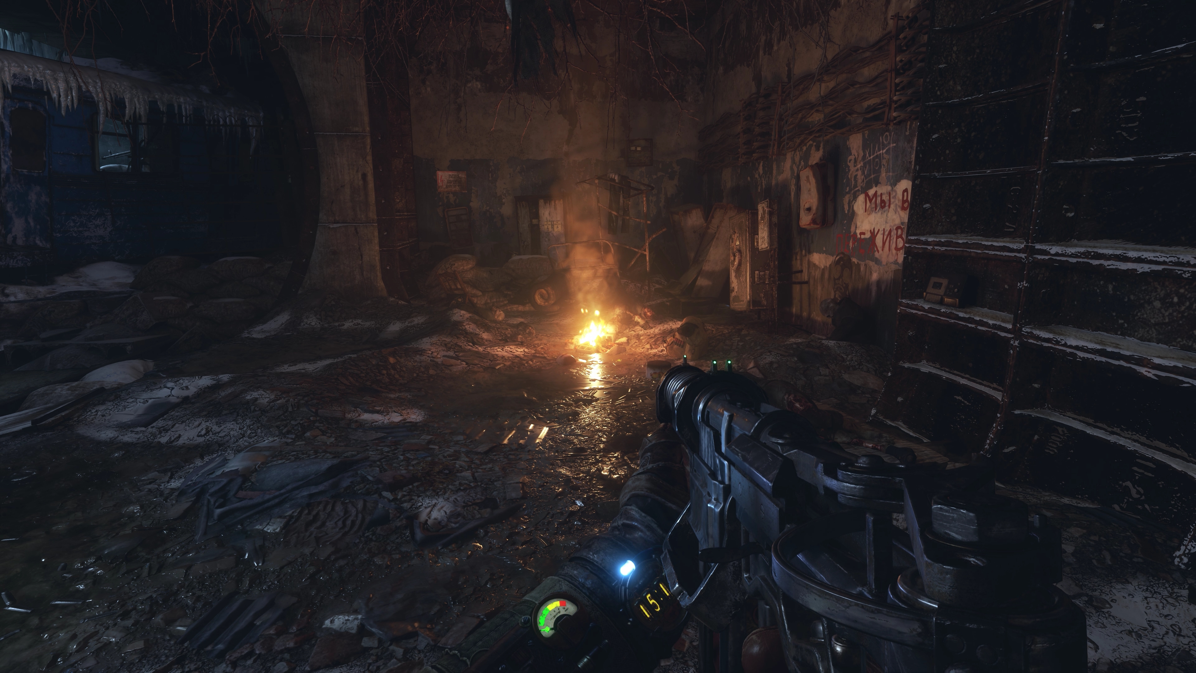 Inside Metro Exodus Enhanced Edition the first triple A ray