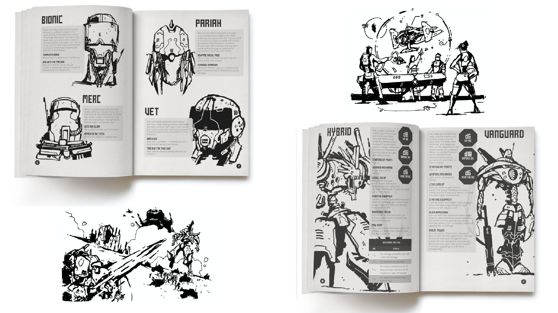 Mecha Hack Lightweight mecha RPG The Mecha Hack is releasing a new book of ...