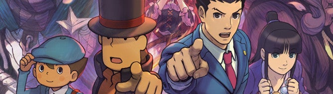 Professor Layton Vs Ace Attorney 3DS box art revealed, has lots of