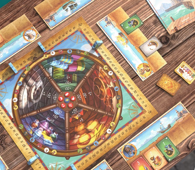 Medici 2024 board game rerelease board spill