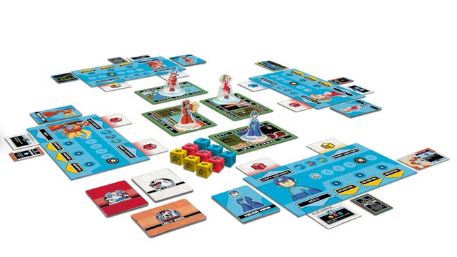 Mega Man Adventures layout image