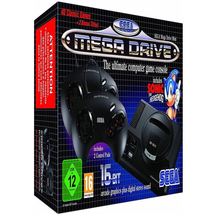 Mini Mega Drive Radica + Mando
