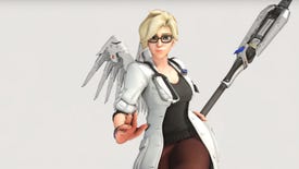 Mercy's Recall Challenge gives the Overwatch medic a more practical set of scrubs