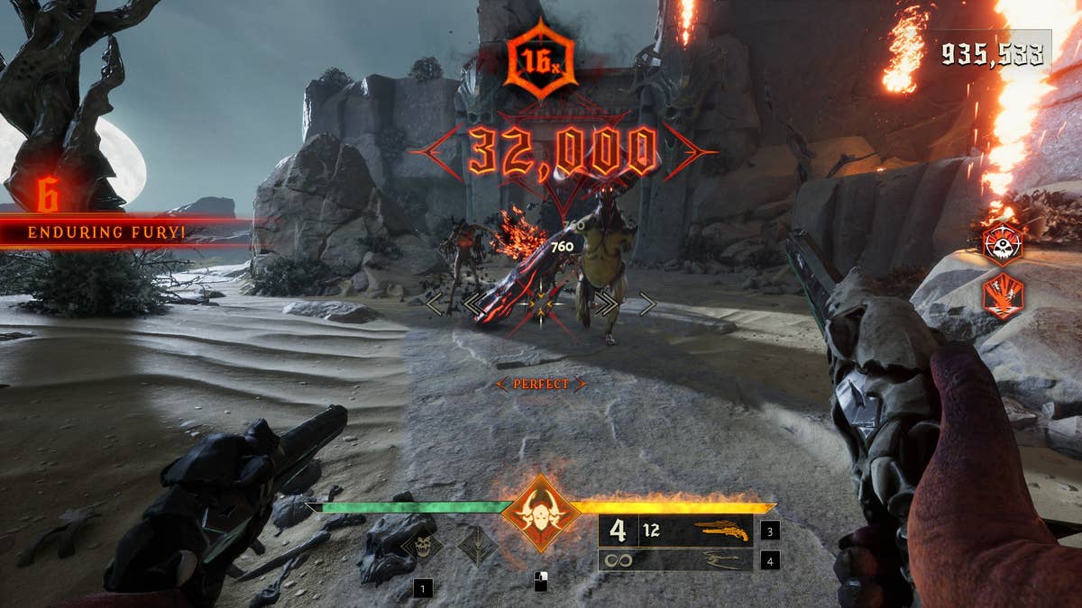 Metal: Hellsinger review: a rhythm-based fps with short-lived