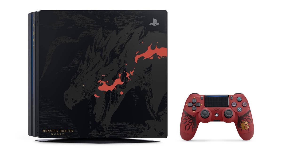 Anemone fisk ære eksplosion Sony reveals new limited edition Monster Hunter World PS4 Pro bundle |  Eurogamer.net