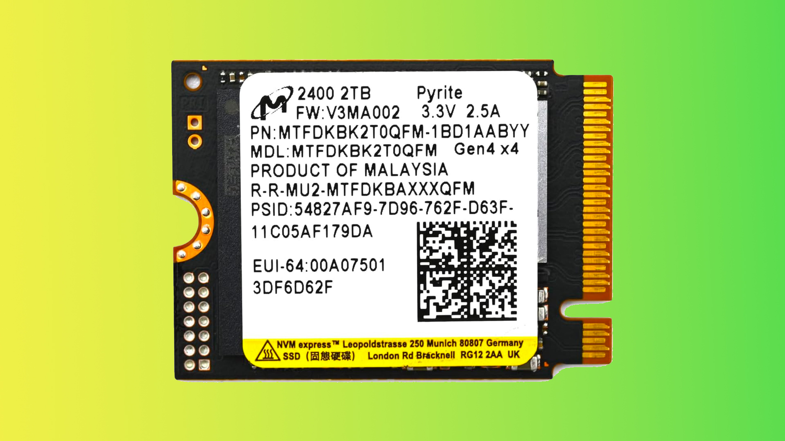 This 2TB Micron M.2 2230 SSD is perfect for your Steam Deck, and