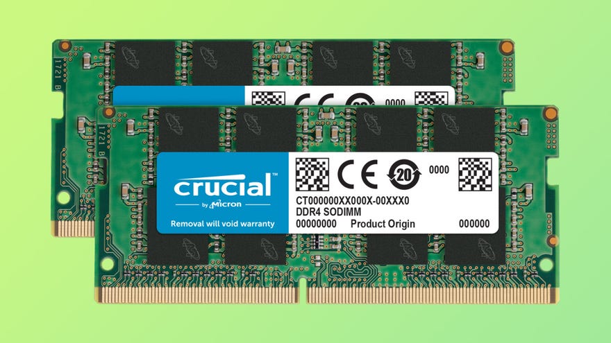 crucial / micron ddr4 ram for laptops (sodimm)