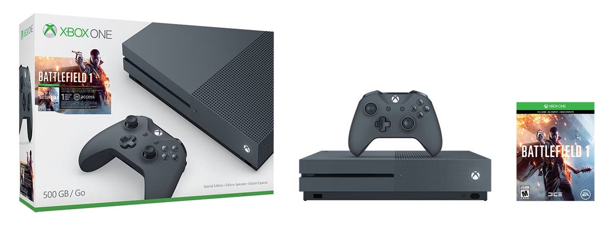 Armada Extranjero Camarada Microsoft anuncia un nuevo pack de Xbox One S y Battlefield 1 | Eurogamer.es