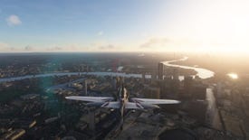 It sure looks like Microsoft Flight Simulator evicted the Queen