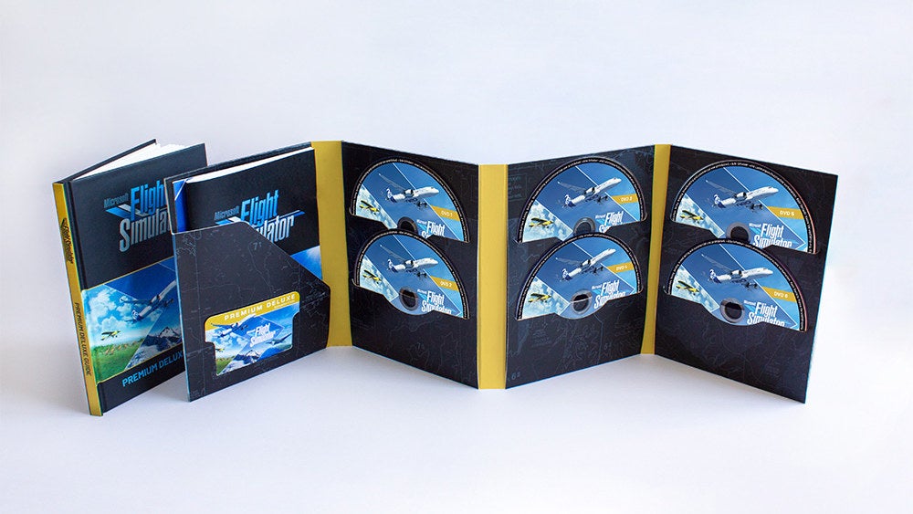 Microsoft Flight Simulator will ship on 10 (10!) disks