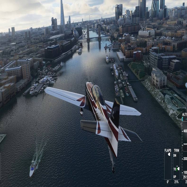Microsoft's new Flight Simulator is a beautiful work in progress