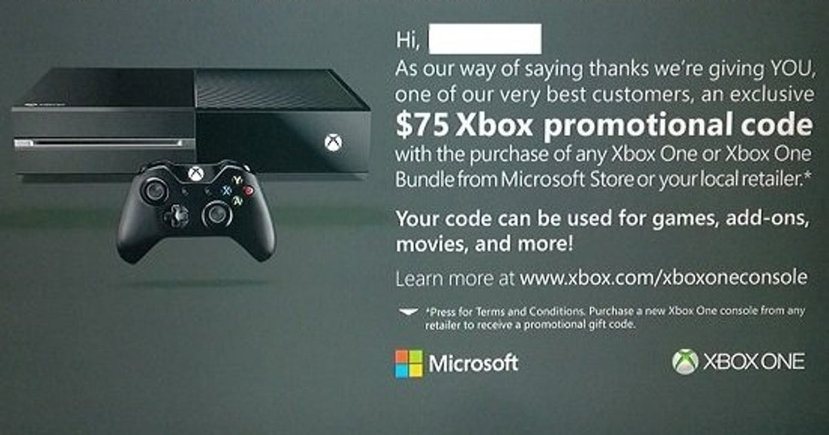 Microsoft Offers Select Xbox 360 Users 75 Rebates For Buying Xbox Ones 