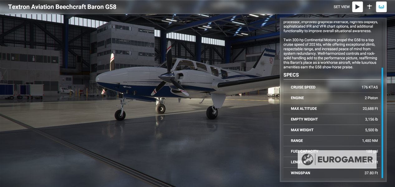 Textron Simulators Flight Simulator planes list: Aircraft manufacturers and every Standard ...