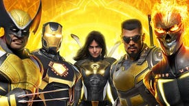 The heroes pose in Marvel's Midnight Suns art.