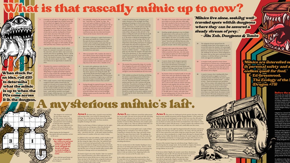 Mimics, an Unnecessary Work sheet 1
