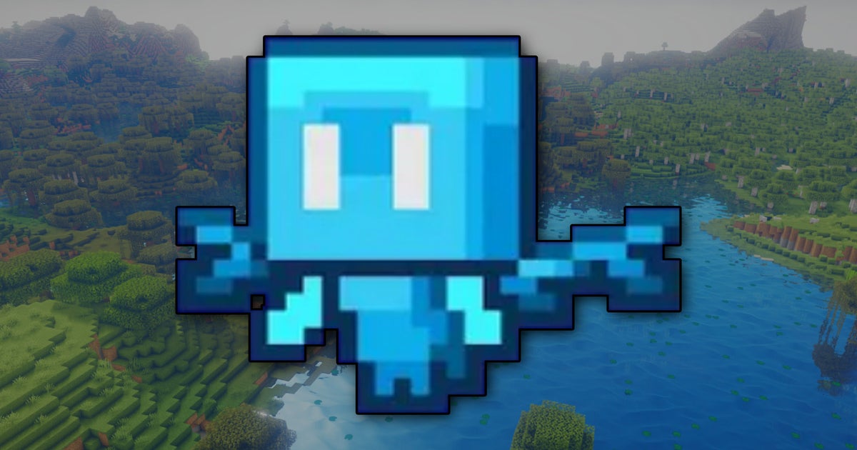 Blue Slime Minecraft Mob Skin