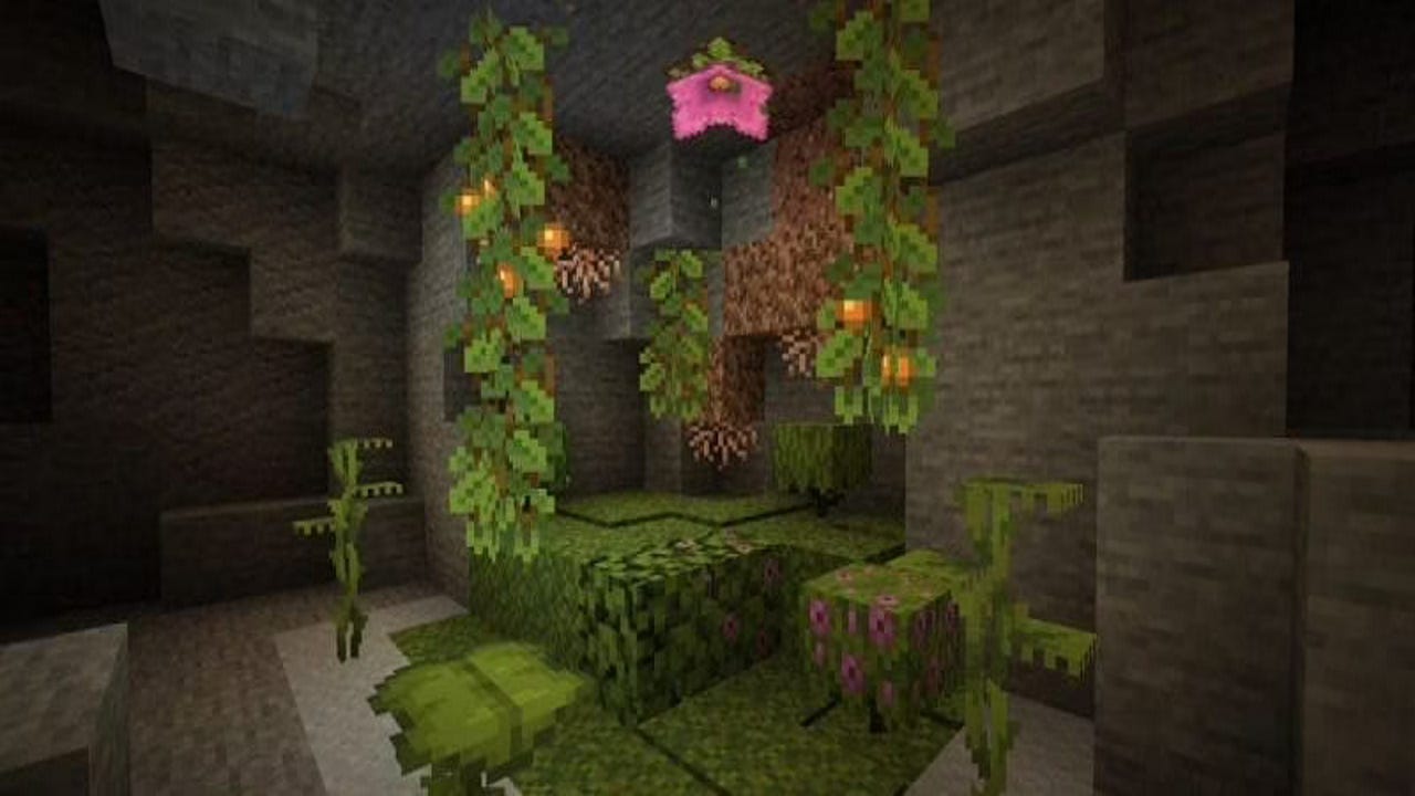 Minecraft azalea trees and azalea blocks - Where to find and what to do ...