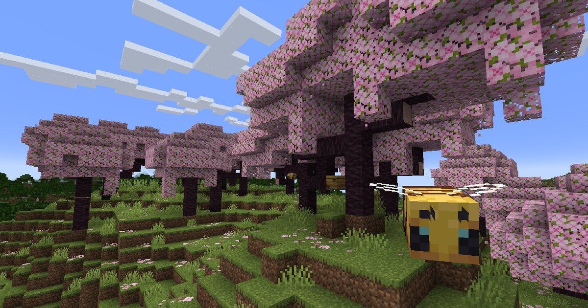 Minecraft Bio Biom Minecraft bekommt Archäologie und neues Kirschblüten-Biom mit großem ...