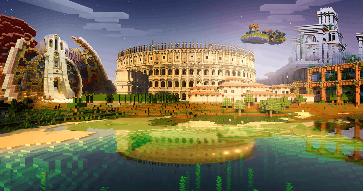 Minecraft Build Of The Colosseum