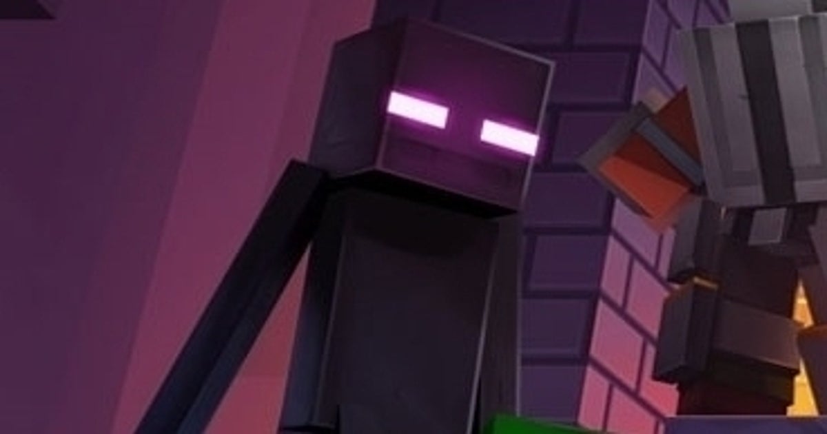 Enderman doesn't mind if you look at him in Minecraft Dungeons—just don't  get too close