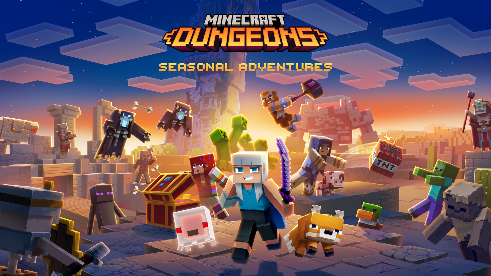 Minecraft Dungeons is getting seasons, a battle pass and more | VG247