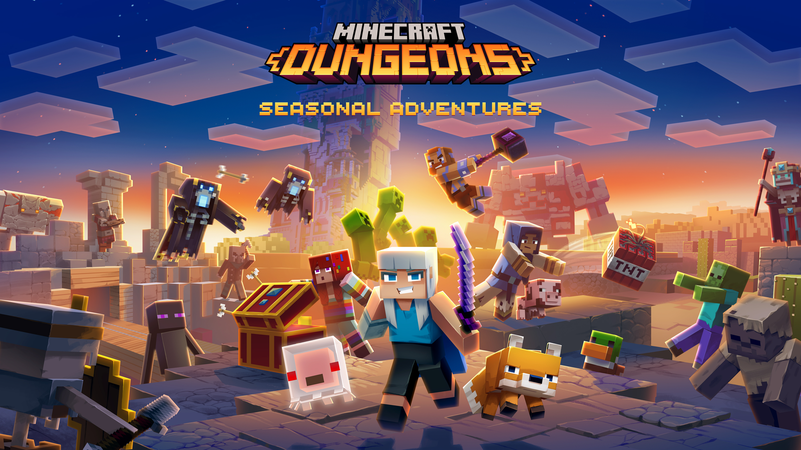 Minecraft Dungeons is getting seasons, a battle pass and more | VG247