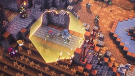 Minecraft Dungeons will enable cross-platform multiplayer next week