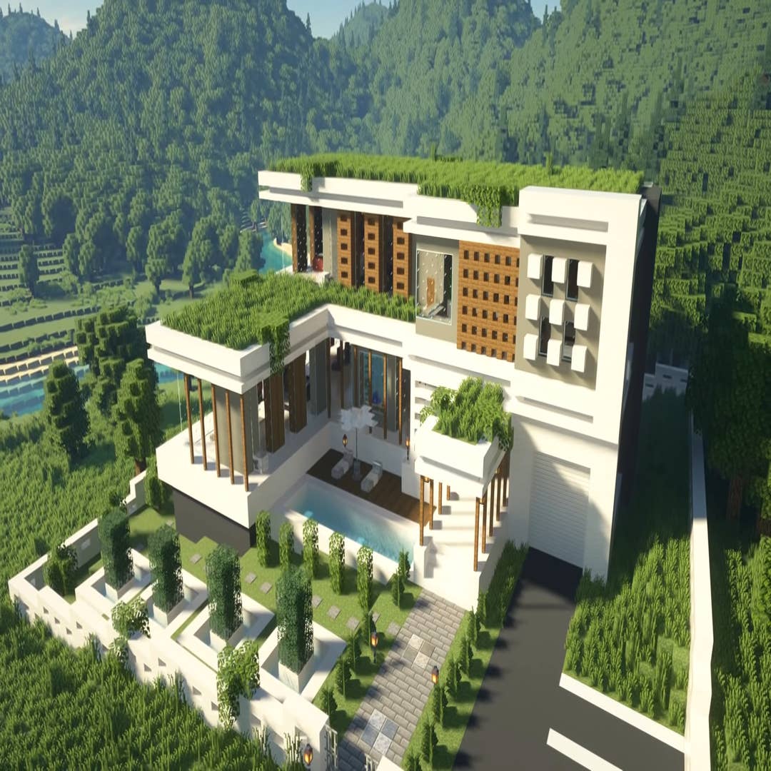 modern mansions minecraft