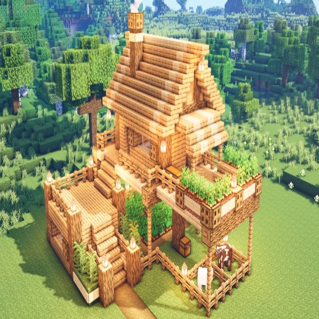 cool but simple minecraft houses