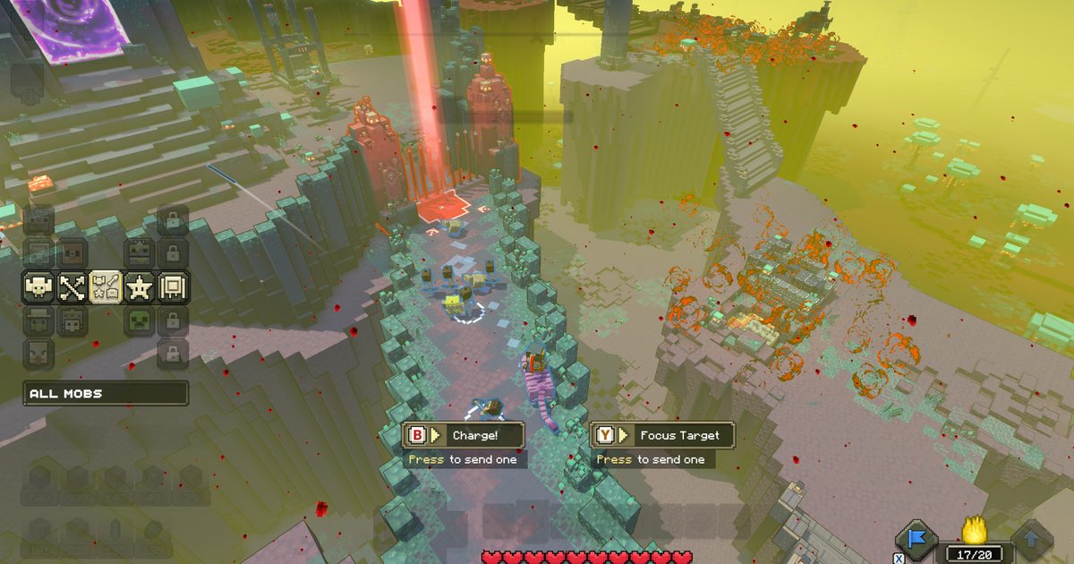 How to destroy gates and towers in Minecraft Legends | VG247