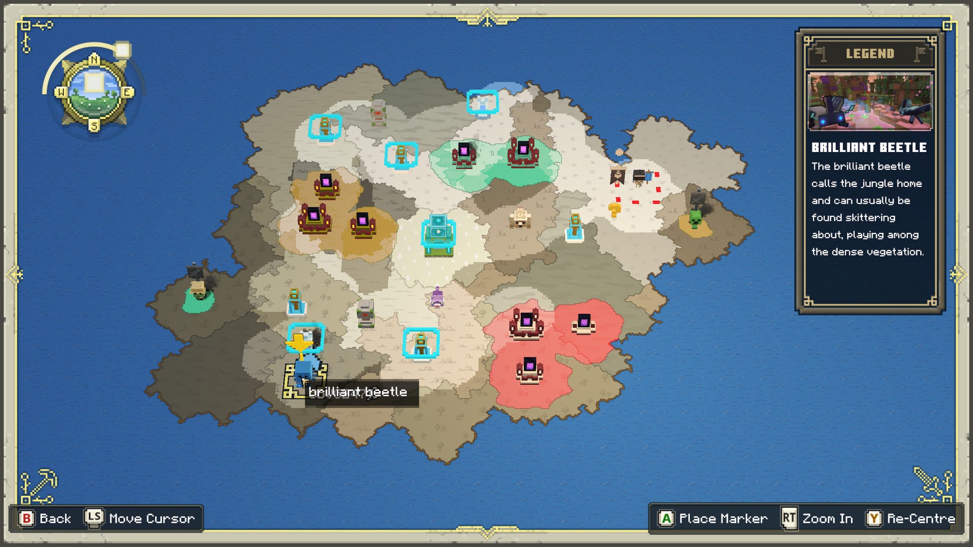 Minecraft Legends Mounts: Where to find a Regal Tiger, Brilliant Beetle ...