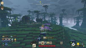 A group of Regal Tiger mounts in Minecraft Legends