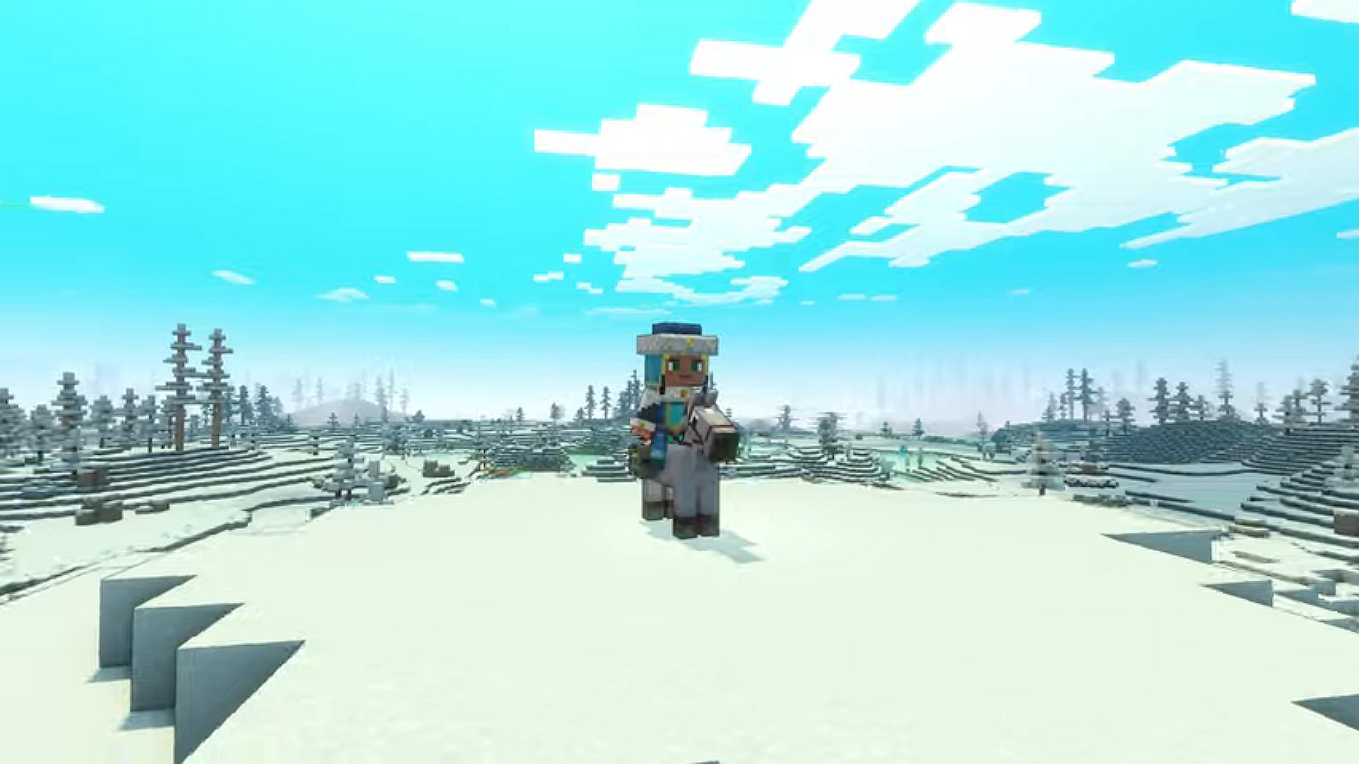 Minecraft Legends development ends with the Lost Legends: Snow vs Snouts challenge event
