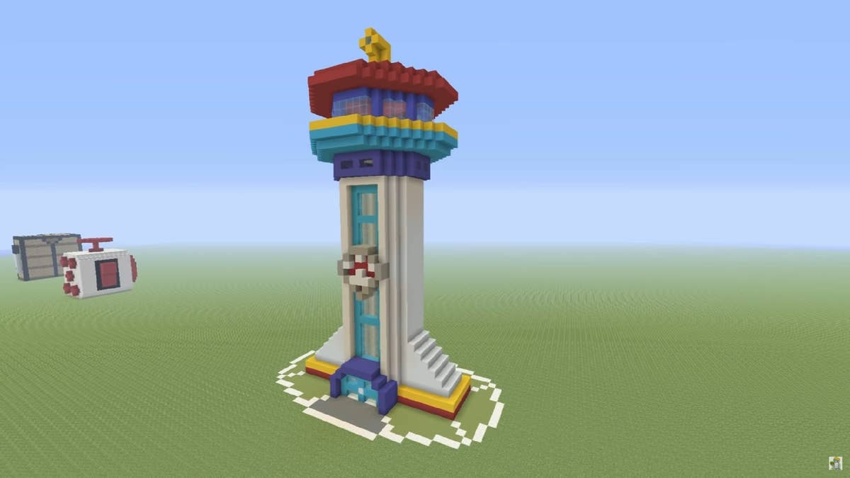 Minecraft Guard Tower Design