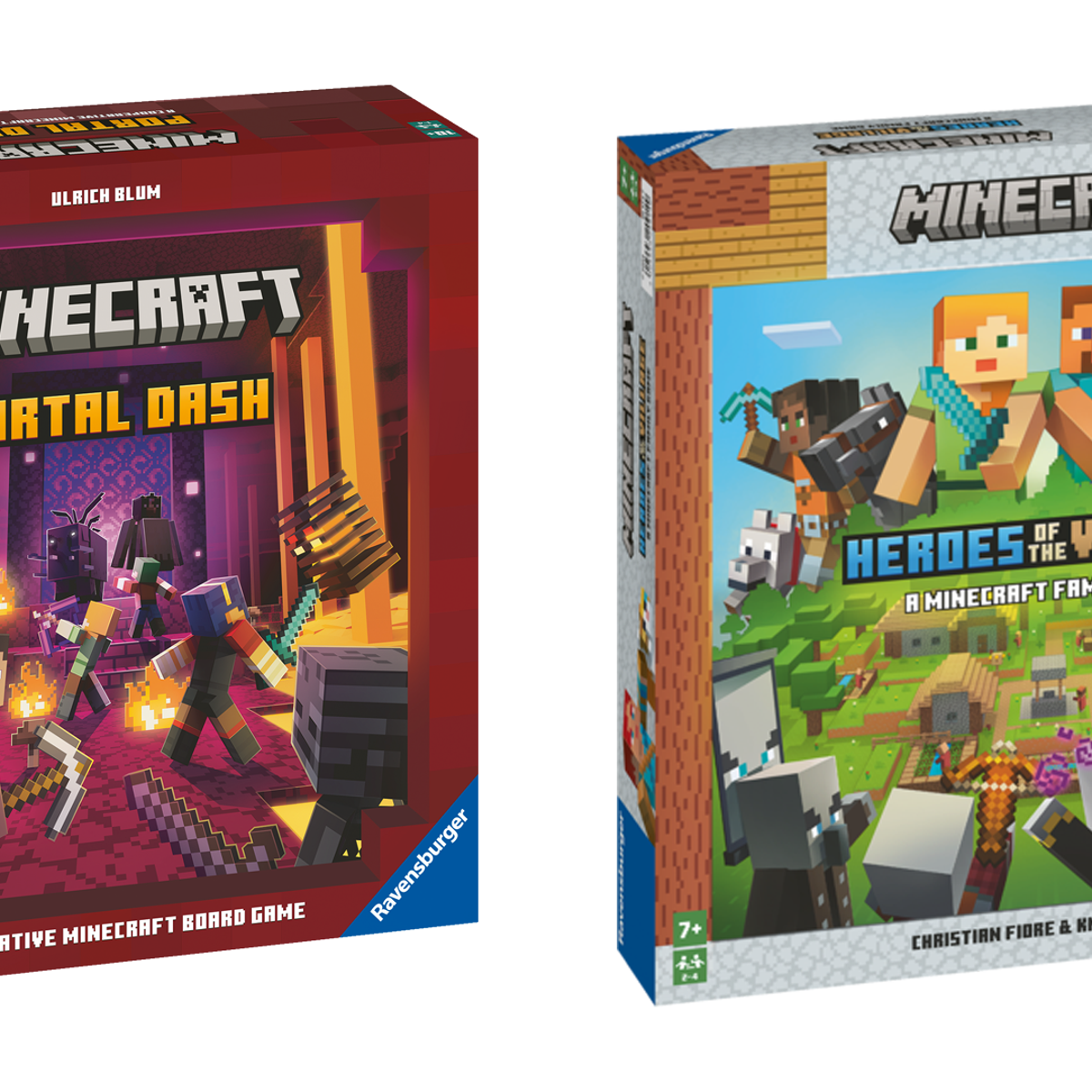 Two more Minecraft board games are coming from the Disney Villainous studio