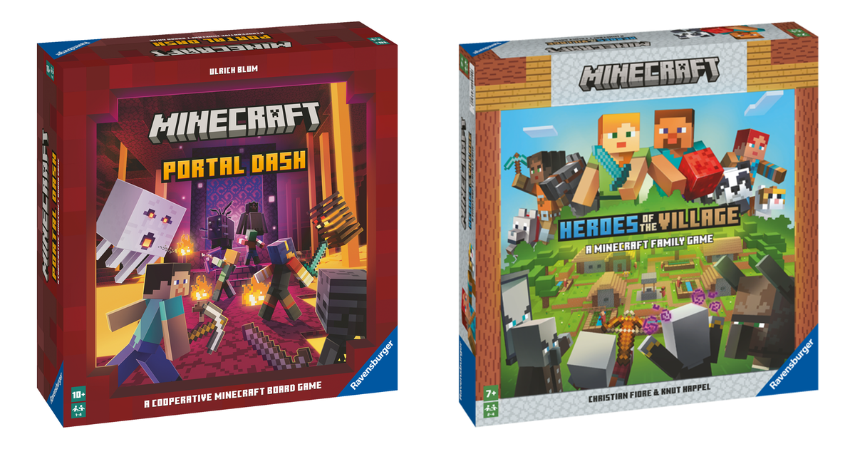 Two more Minecraft board games are coming from the Disney Villainous studio