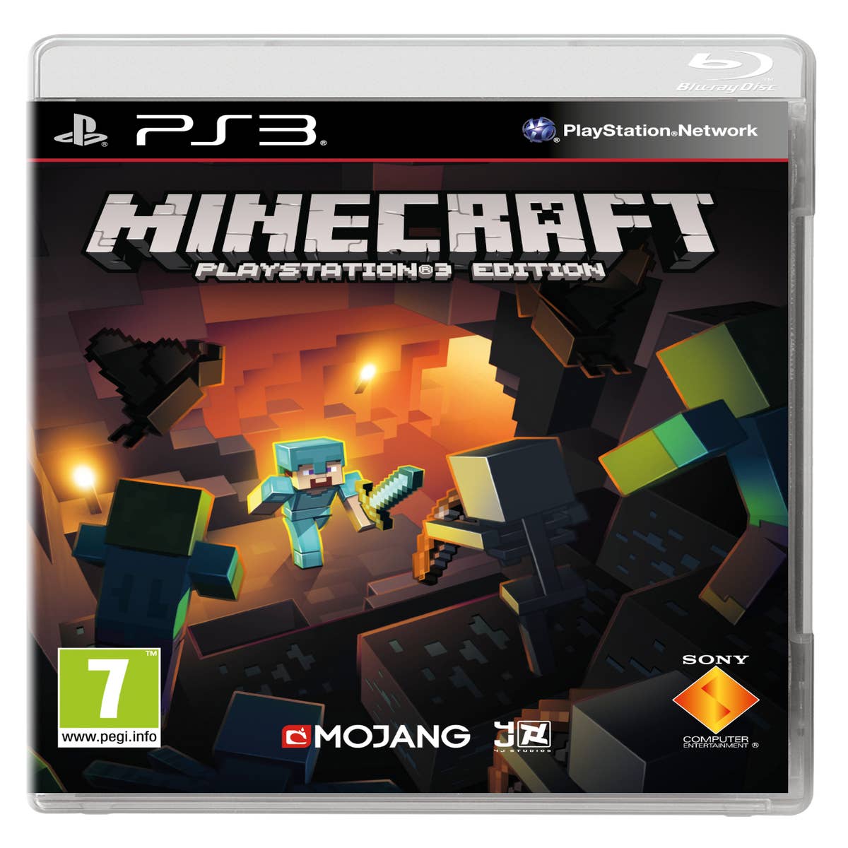 PS4 Minecraft PlayStation Edition Game Disc Editorial Stock Photo