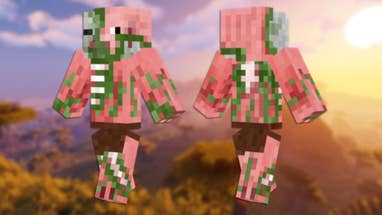 Zombie Herobrine(3d better in Preview) Minecraft Skin
