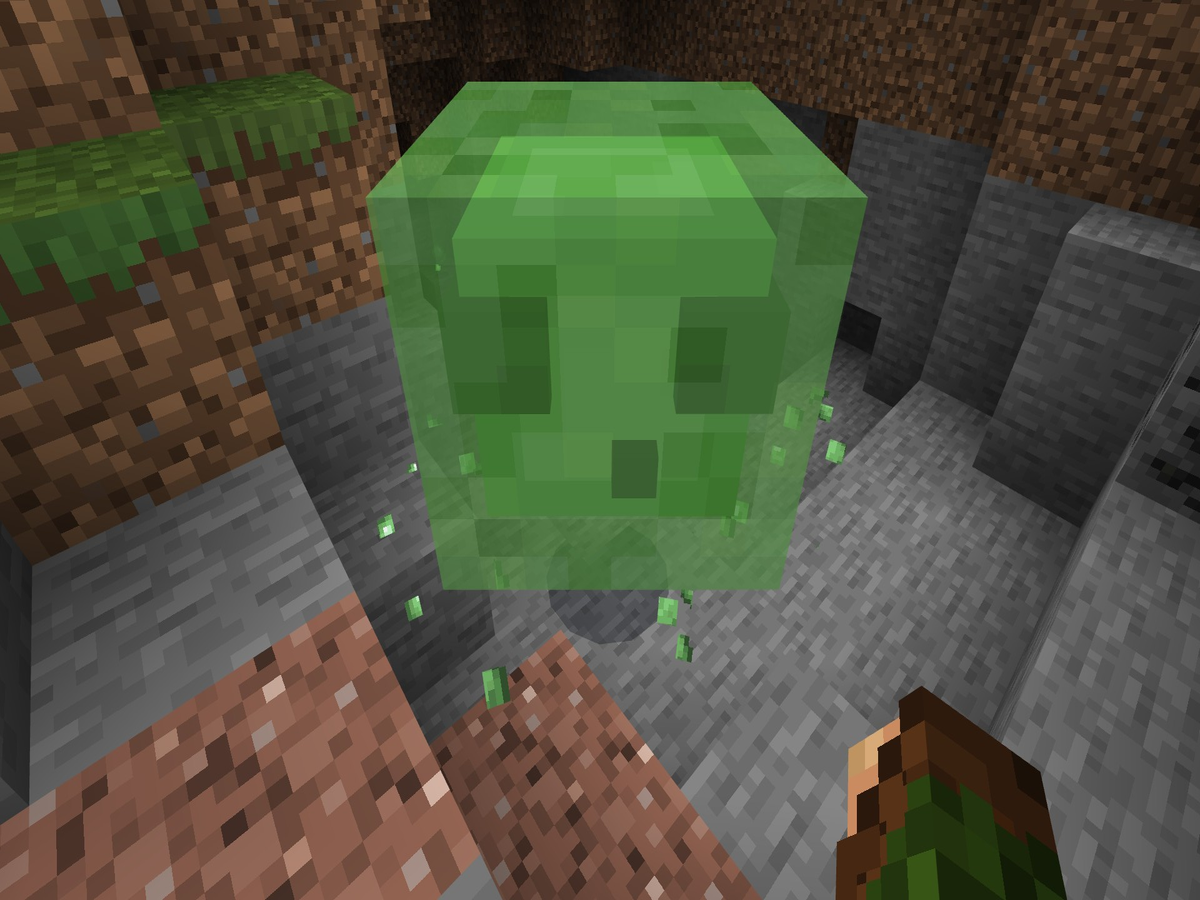 real life slime minecraft