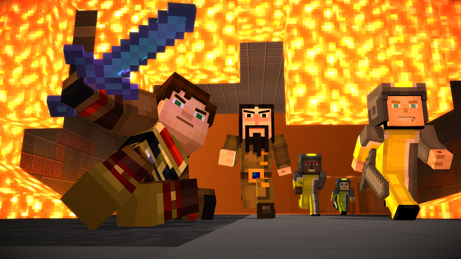 Minecraft: Story Mode trailer revealed with cast of stars, The Independent